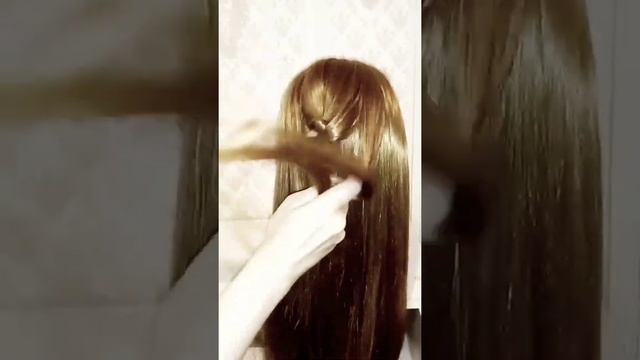 ?Прическа за МИНУТУ ? НЕОБЫЧНАЯ КОСА ? Причёска в школу или на праздник ? смотреть онлайн