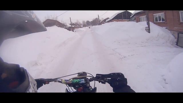 ПРОКАТИЛСЯ НА МОТИКЕ// TTR 125 смотреть онлайн