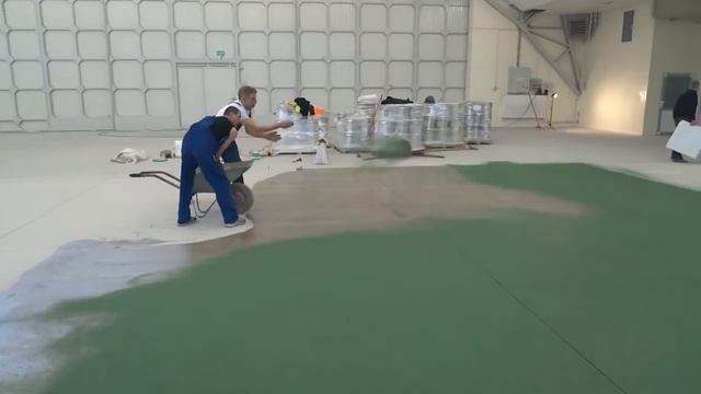 Эпоксидный Пол с Кварцевым Песком BAUTECH UKRAINE смотреть онлайн