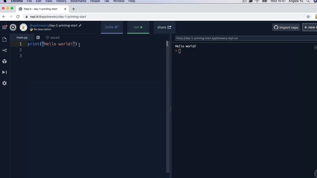 Printing to the Console in Python смотреть онлайн