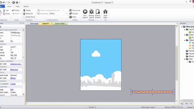 Как сделать игру Flappy Bird 1 часть смотреть онлайн