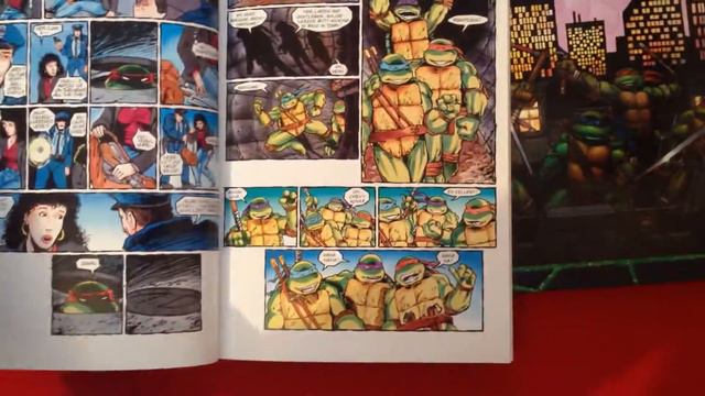 Обзор комикса TMNT Movie 1990 Special (IDW 2014) смотреть онлайн