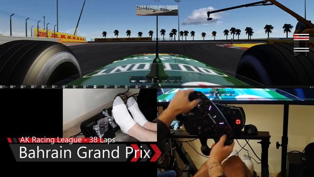 Assetto Corsa - AK Racing League - 38 Lap Bahrain Grand Prix - F2004 (Jaguar skin) смотреть онлайн