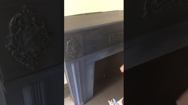 Junk Monkey Paint | How To Paint Your Fireplace Mantel, Part Two! Let’s Glaze And Seal!