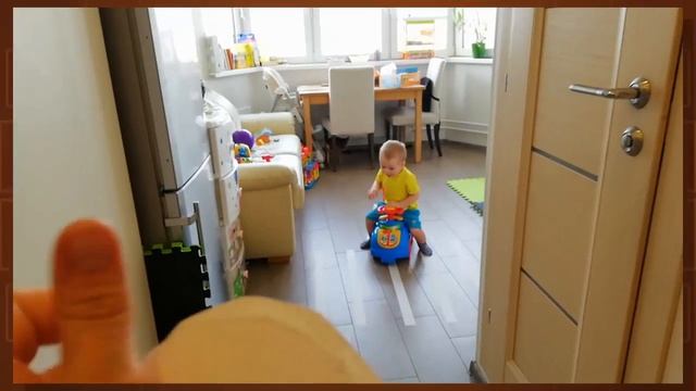 Занятия я ребенком 1-2 лет (игра в светофор) смотреть онлайн