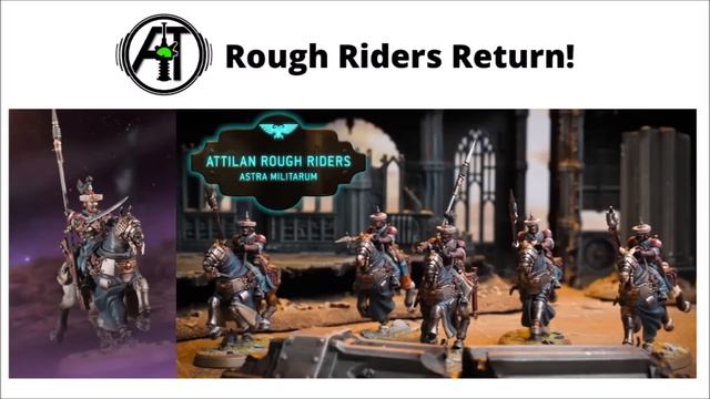 NEW ROUGH RIDERS - Imperial Guard Cavalry get NEW MODELS + NEW RULES смотреть онлайн
