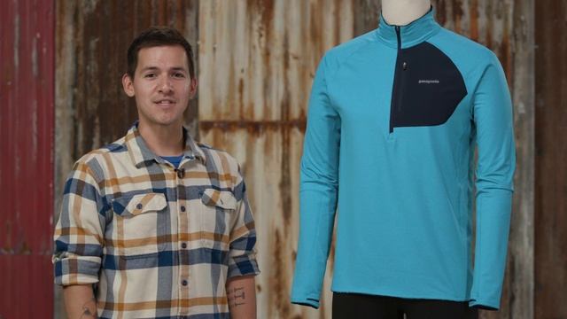 Patagonia Men's Thermal Speedwork Zip-Neck