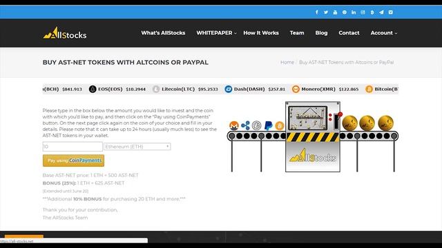 Обзор проекта AllStocks смотреть онлайн