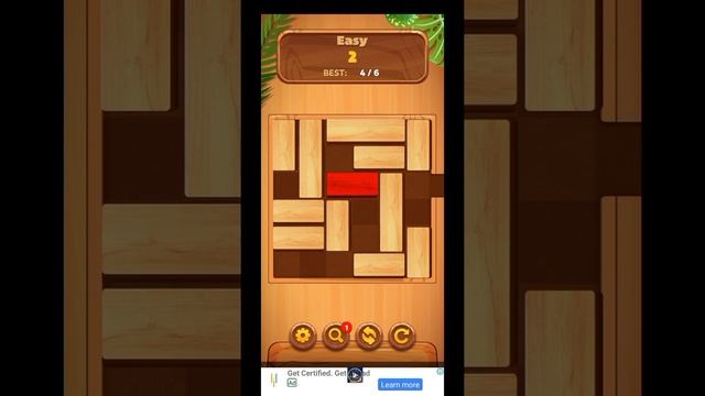 Unblock : Sliding Block Puzzle Easy Level 2 #shorts #vaibhavgaming смотреть онлайн