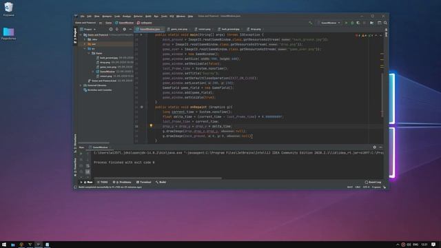 Как создать 2D игру на Java часть 2 смотреть онлайн