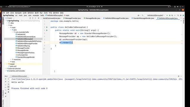 Spring Framework Java - Базовые основы Spring (IoC, DI) смотреть онлайн