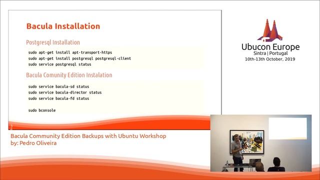 Ubucon Europe 2019 - Bacula Community Edition Backups with Ubuntu Workshop смотреть онлайн