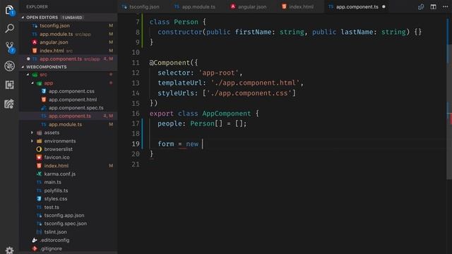 Using Web Components in an Angular project смотреть онлайн