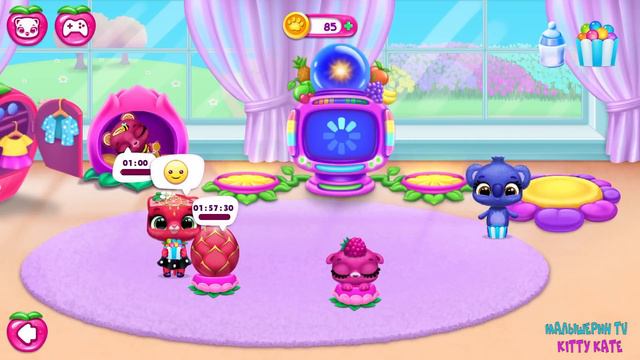 😍Милые малыши❤️ Ухаживаю за питомцем Новая игра Fruitsies
