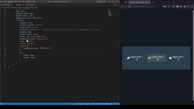 Cómo crear TOOLTIP sólo con CSS (tip de efectos hover) ? смотреть онлайн