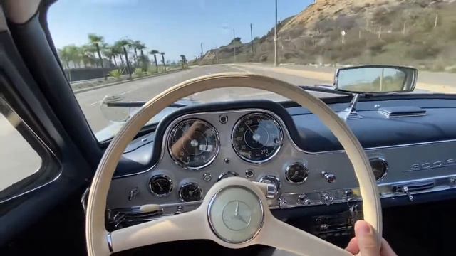 1955 Mercedes Benz 300SL Gullwing Video смотреть онлайн