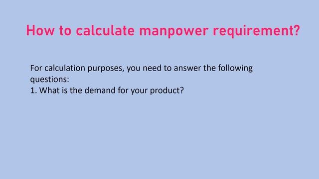 Manpower Planning | Formula to calculate FTE | Manpower Forecasting | Workforce Planning смотреть онлайн