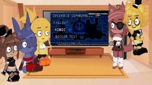 FNC/FNIA 3D react to Thomas’ railway showdown  (??/??/??) | Gacha club