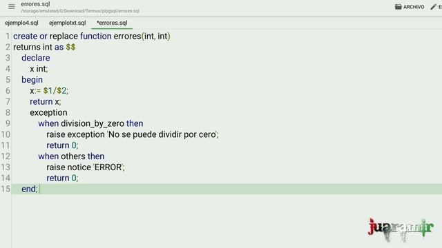 Programación en SQL (PLpgSQL Postgresql) Funciones con Condiciones parte 2 смотреть онлайн