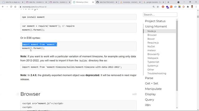 Reasons To Choose Date-fns Over MomentJS | date-fns | momentjs смотреть онлайн
