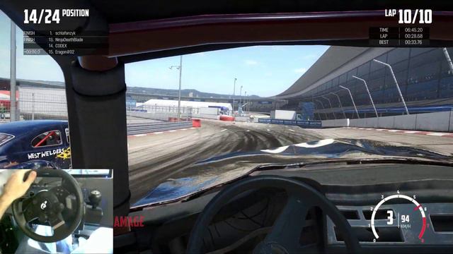 Wreckfest - First Person, On The Steering Wheel
