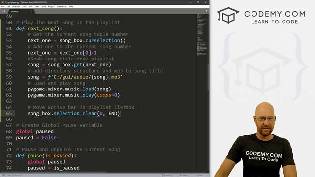 MP3 Player Forward and Back Buttons pt3 - Python Tkinter GUI Tutorial #89 смотреть онлайн