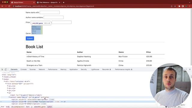 Django-Filter - HTMX Integration and Filtering Multiple Values for a Form Field смотреть онлайн