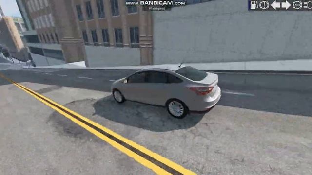 Ford focus 2011 Crash test Beam.NG Drive смотреть онлайн