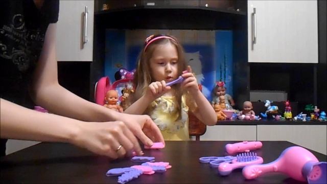 Детский набор парикмахер baby kit Barber набор для красоты София Прекрасная - Крошечная принцесса смотреть онлайн