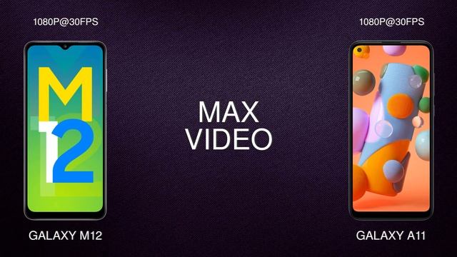 Samsung Galaxy M12 vs Samsung Galaxy A11 comparison смотреть онлайн