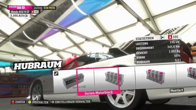 Honda NSX-R GT A Class Basic Setup Forza Horizon 1 смотреть онлайн