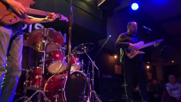 Guthrie Govan, Gregory Borlai, Anton Davidyants. CONCERT IN IRKUTSK 2019.