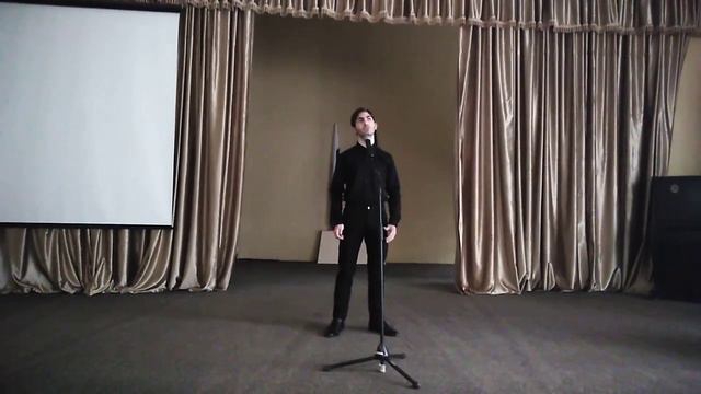 '' Благодарю тебя '' исполняет Георгий Багиян (баритон) 2019 смотреть онлайн