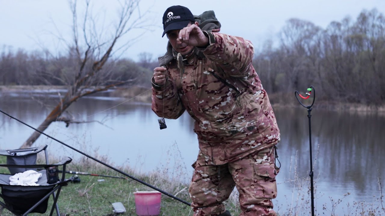 Фидер ранней весной на р. Терешка. смотреть онлайн