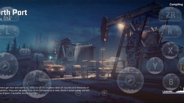 Snowrunner on Android Egg Ns Emulator.