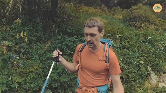 Озеро Куйгук на Алтае и водопад неподалеку от озеро Мультинского озера. смотреть онлайн