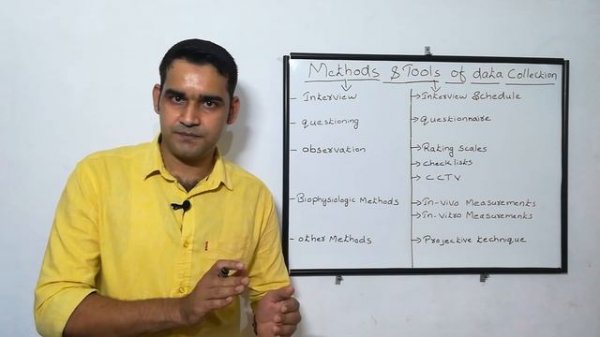 Methods and tools of data collection :simple explanation