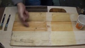 Старение (морение) древесины стальной ватой и уксусом. Уксусное железо.