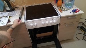 Как подключить электроплиту. Плита Дарина с  стеклокерамическим покрытием.