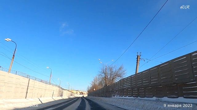 Зимой на машине по Восточному шоссе Нижний Тагил смотреть онлайн