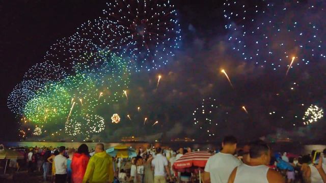 ?? Rio de Janeiro New Year 2022 Celebration | Revéillon de Copacabana, Brazil |【4K】 смотреть онлайн