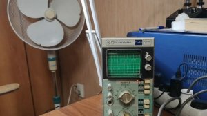 Осциллограф С1-94. Проверка с помощью генератора сигналов FG-100 DDS с Алиэкспресс.