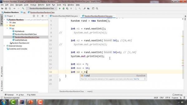 003 Generate Random Numbers part 2 Arabic