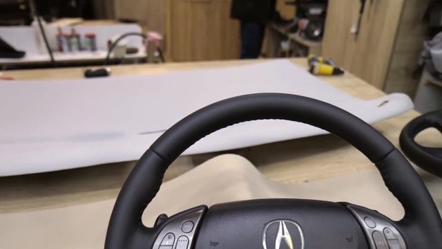 Перетяжка руля для Acura TL смотреть онлайн