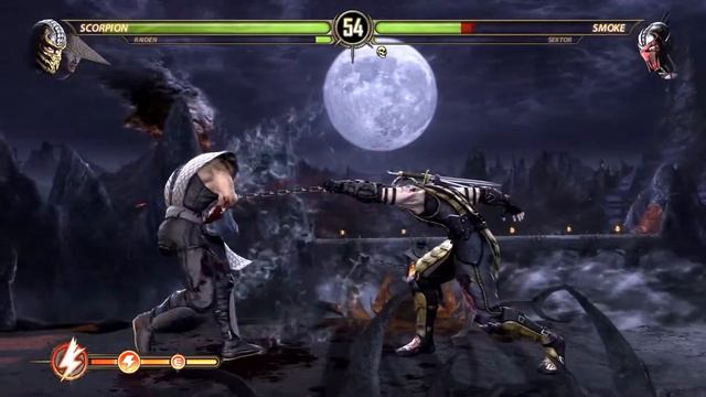 Mortal Kombat 9 - Expert Tag Ladder ( SCORPION & RAIDEN /3 Rounds/) смотреть онлайн