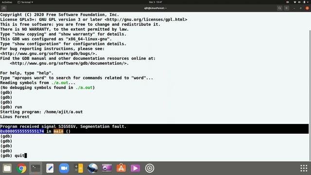 how to install gdb in ubuntu | gdb ubuntu | Ubuntu 20.04.3 LTS (Focal Fossa) смотреть онлайн