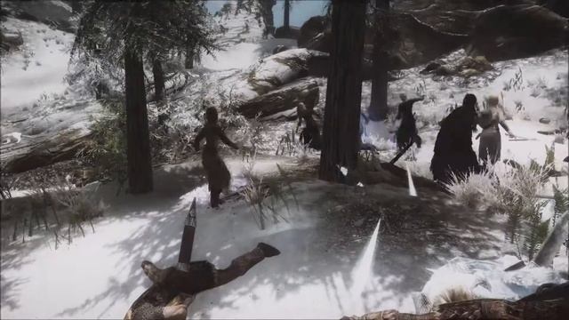 Стражники против вампиров (Skyrim) смотреть онлайн