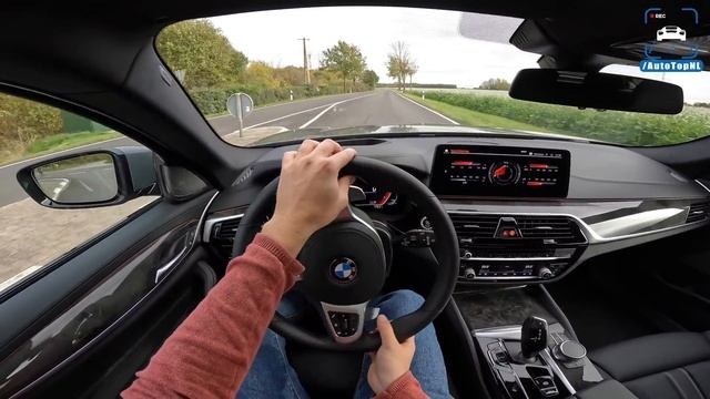 2023 BMW 5 Series G31 LCI 540d XDrive REVIEW On AUTOBAHN