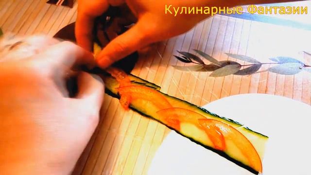 Чудесный Цветок из Огурца и Помидора за Одну Минуту! смотреть онлайн