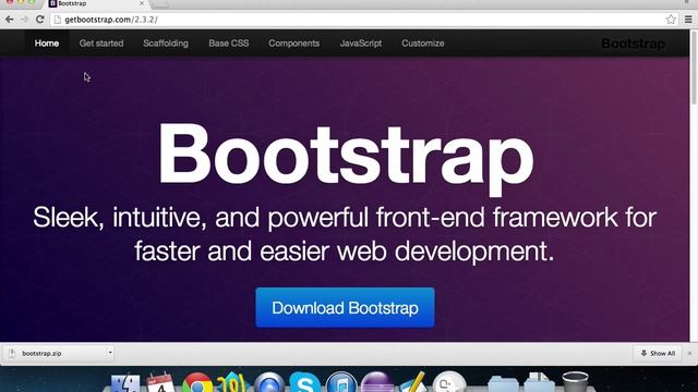 Twitter Bootstrap: Installation & Setup смотреть онлайн